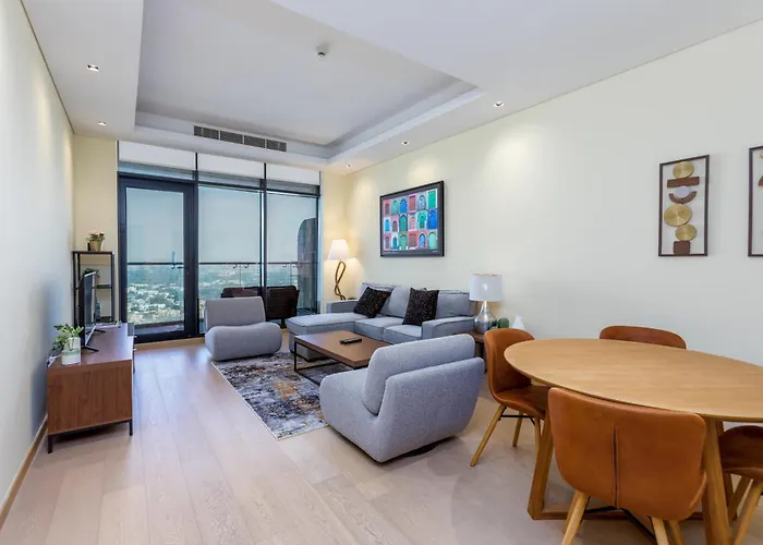Modern 1Br Apartment, High Floor, Near Dubai Mall